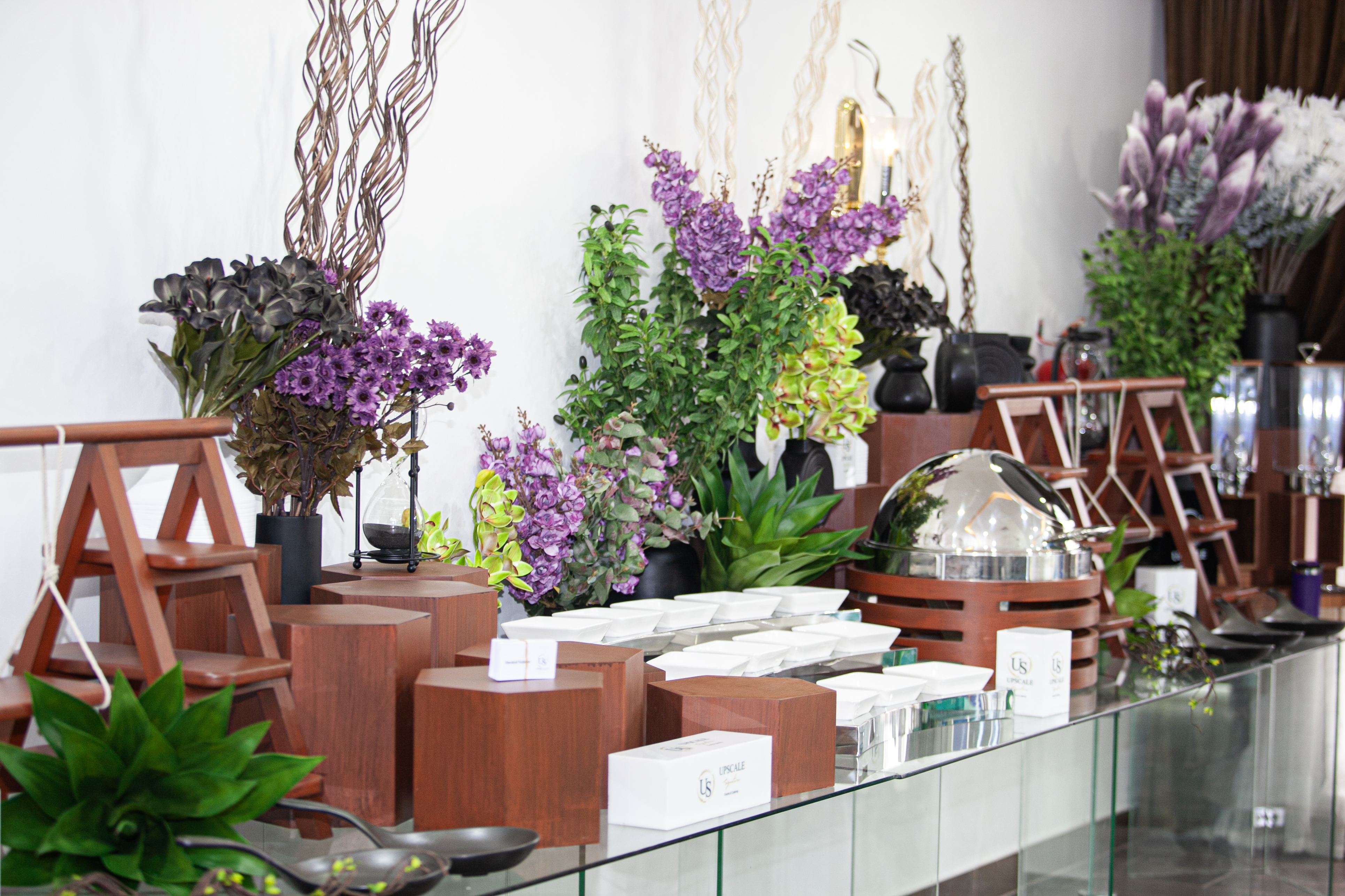 Styled event catering