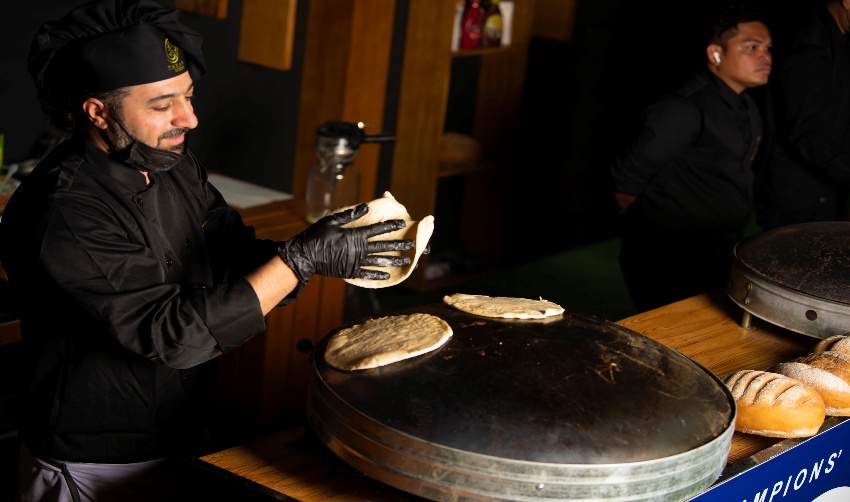Live culinary experience