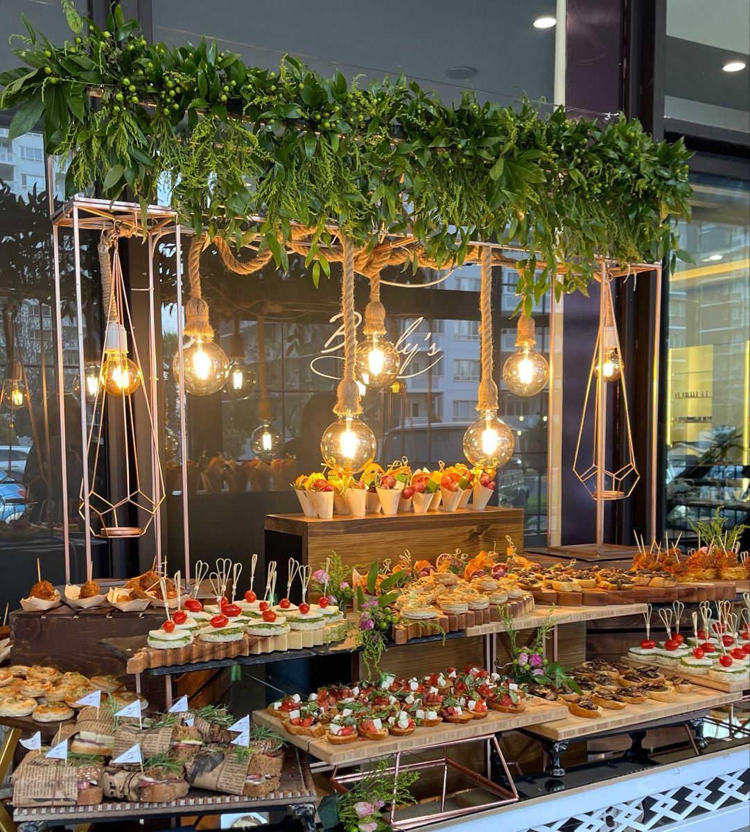 Upscale Signature catering at an event